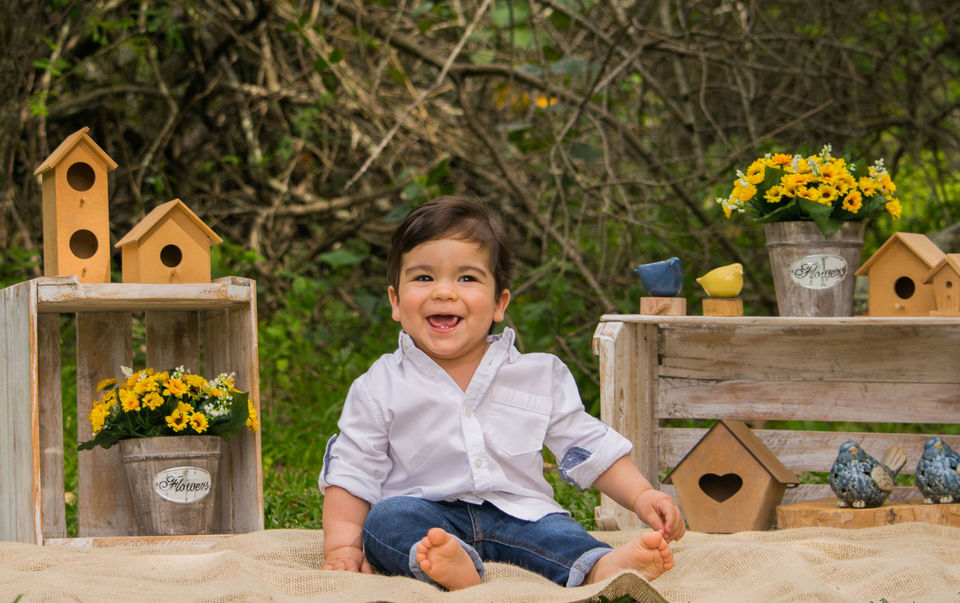 Ensaio Infantil {Théo} - 1 aninho - Parque de Coqueiros