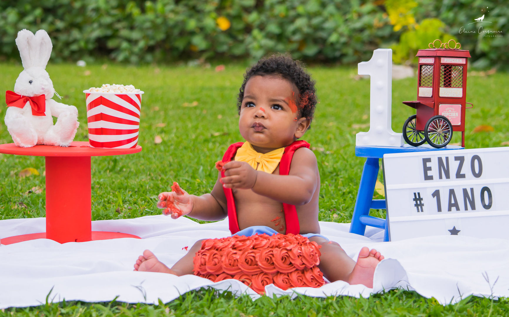 Foto Smash the Cake {Enzo} - 1 aninho - Parque de Coqueiros Foto Smash the Cake {Enzo} - 1 aninho - Parque de Coqueiros - Imagem 4
