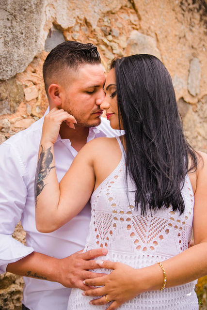 Ensaio Casal {Juliana e Alex} - Santo Antonio de Lisboa - Fotógrafa de Família