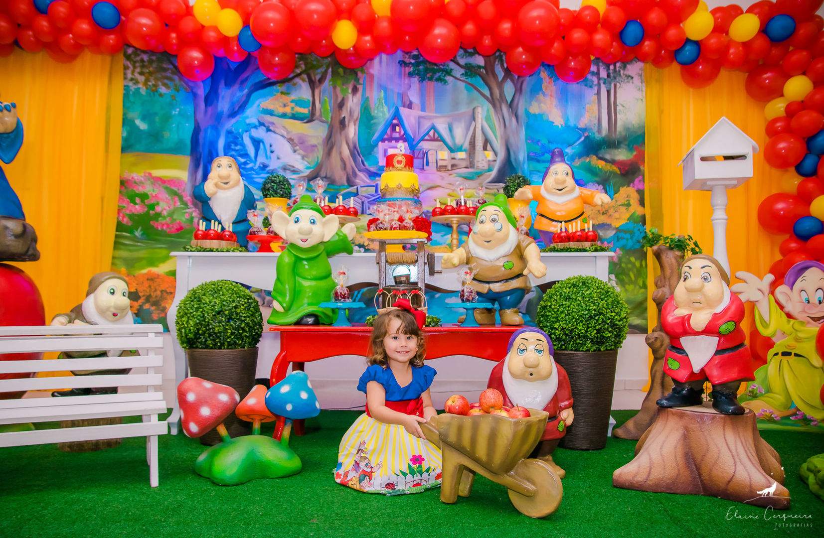 Festa Infantil {Antonella} - 3 anos - Ateliê dos Sonhos - Kobrasol - Fotógrafa de Família