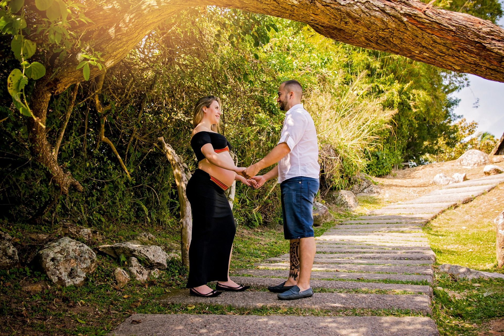 Foto Ensaio Gestante {Fran&Lipe} - Praia do Forte Jurerê - Florianópolis - Fotógrafa de Família Foto Ensaio Gestante {Fran&Lipe} - Praia do Forte Jurerê - Florianópolis - Fotógrafa de Família - Imagem 1