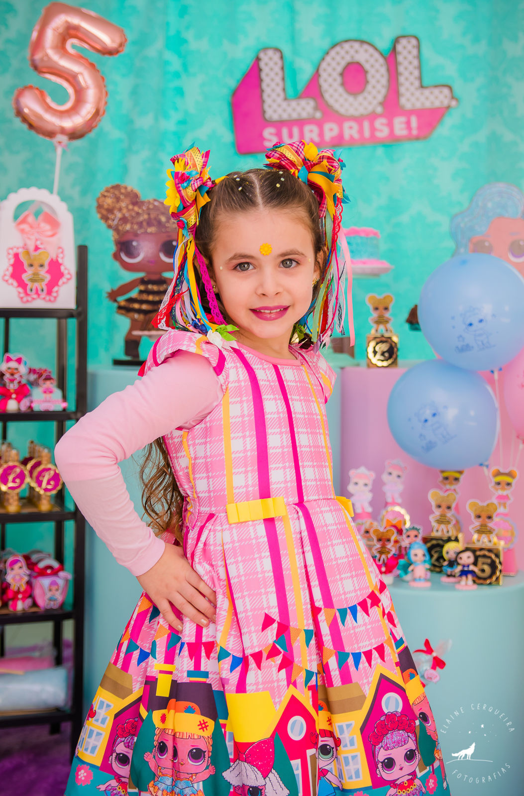 Foto Festa Infantil {Luiza} - 5 anos - Palhoça - Fotógrafa de Família Foto Festa Infantil {Luiza} - 5 anos - Palhoça - Fotógrafa de Família - Imagem 3
