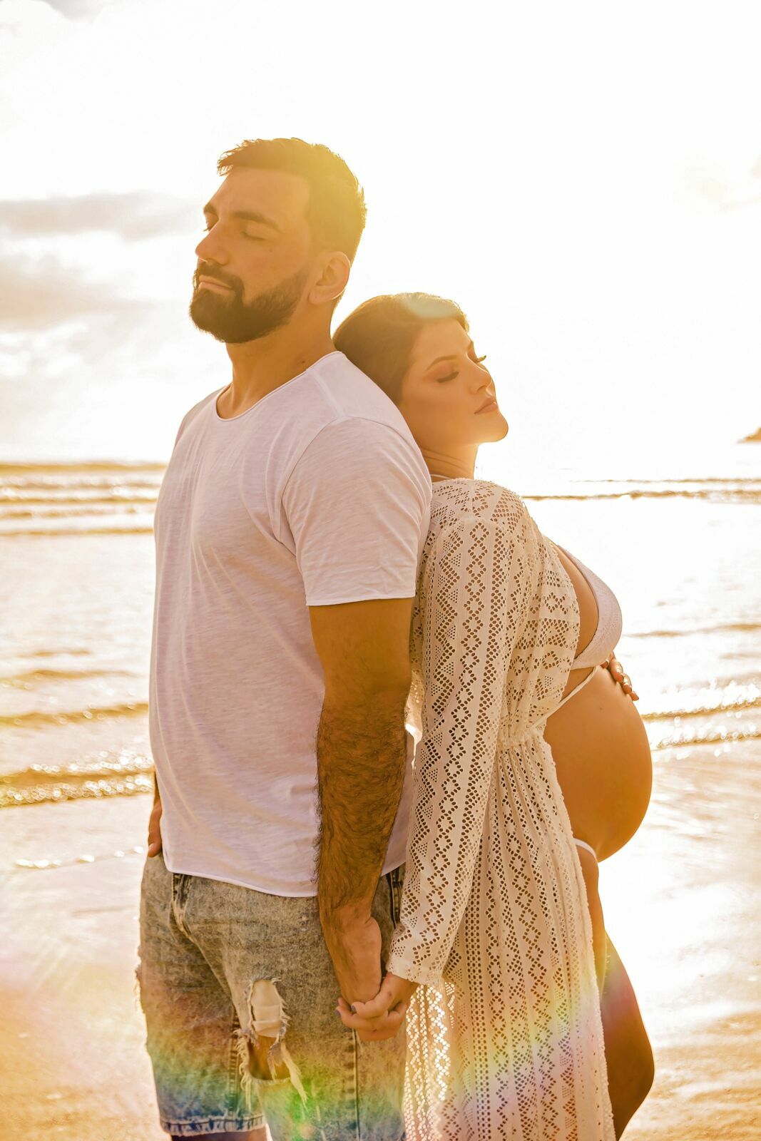 Foto Ensaio Gestante - Aliani e Fernando - Praia do Matadeiro - Fotógrafa de Família Foto Ensaio Gestante - Aliani e Fernando - Praia do Matadeiro - Fotógrafa de Família - Imagem 10