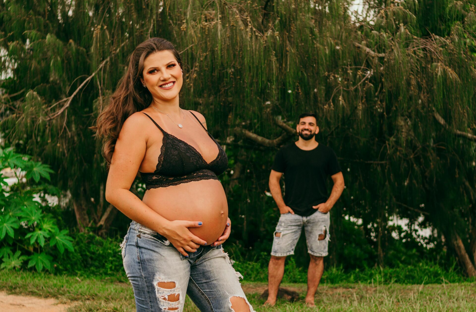 Foto Ensaio Gestante - Aliani e Fernando - Praia do Matadeiro - Fotógrafa de Família Foto Ensaio Gestante - Aliani e Fernando - Praia do Matadeiro - Fotógrafa de Família - Imagem 20