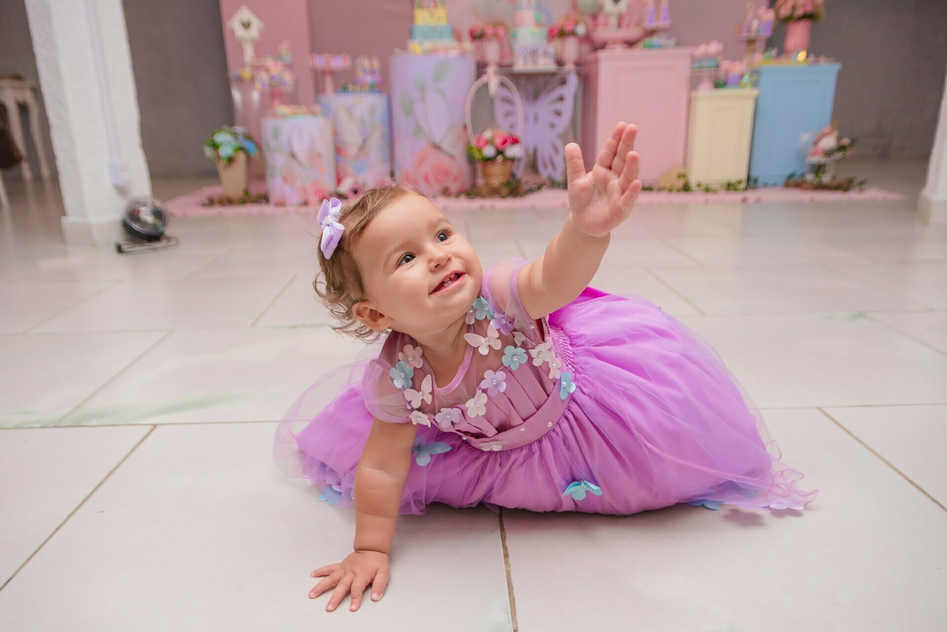 Festa Infantil - Eloá - 1 aninho - Doce Reino Buffet Infantil - São José
