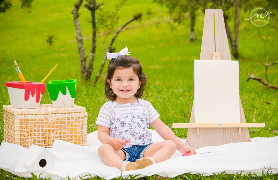 Ensaio Infantil {Isabela} - Pedra Branca - Palhoça